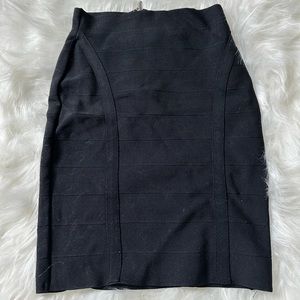 GUESS bandage black XS skirt